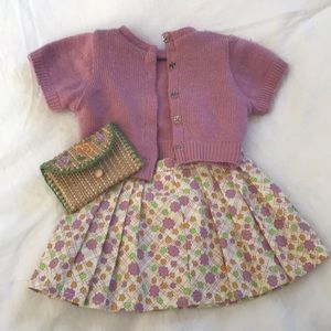 American Girl Doll Kit Floral Outfit